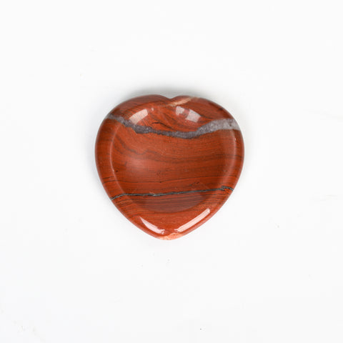 Crystal Worry Stone - Heart Shape