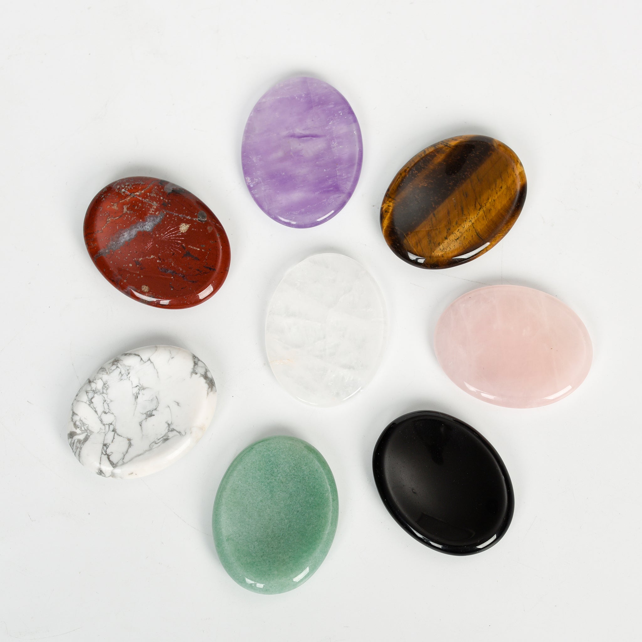 Crystal Worry Stone - Oval