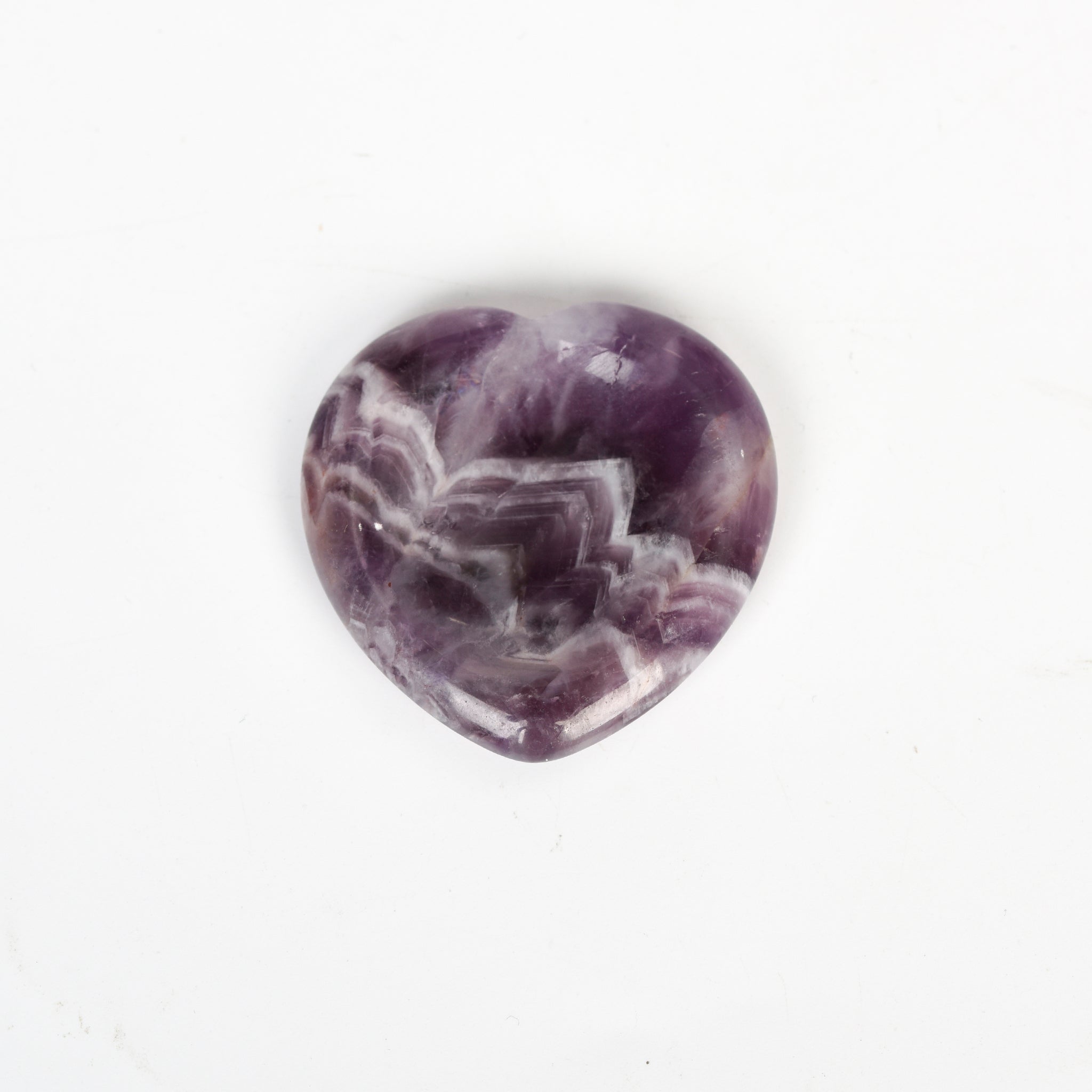 Crystal Worry Stone - Heart Shape