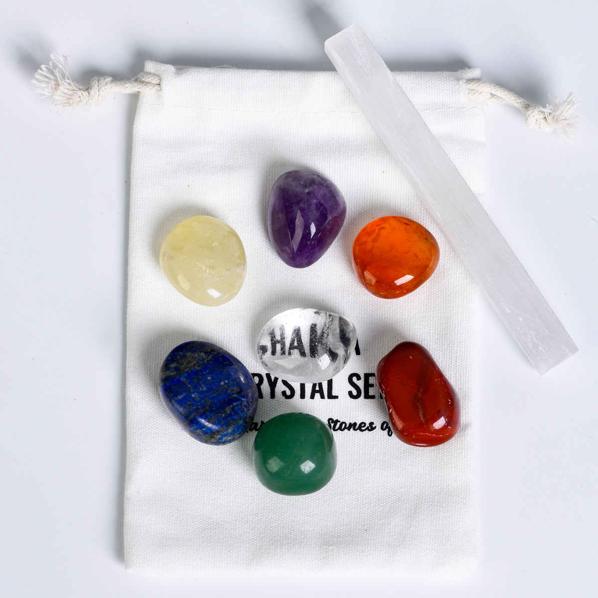 7 Chakra Healing Stones - Beginners Crystal Kit