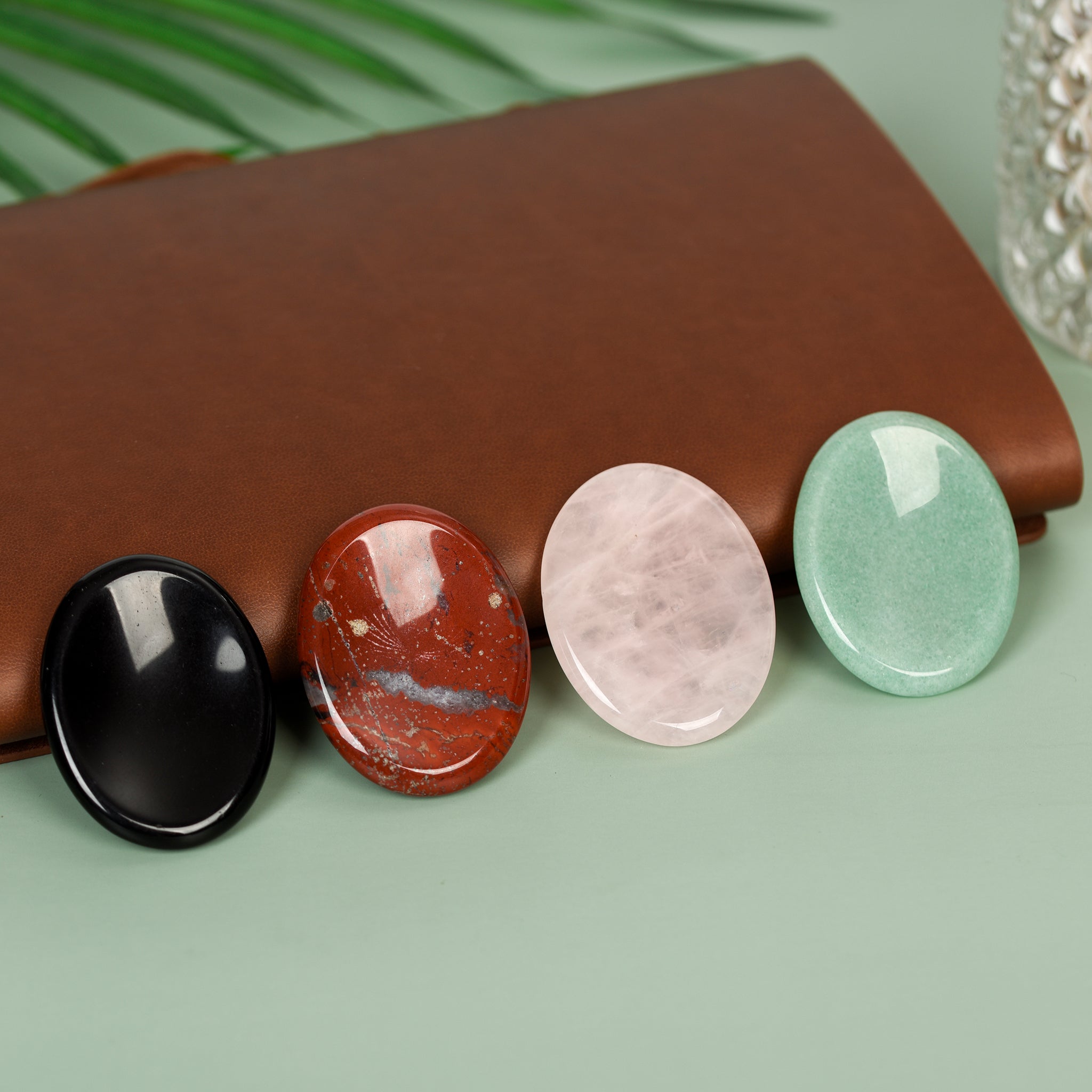 Crystal Worry Stone - Oval