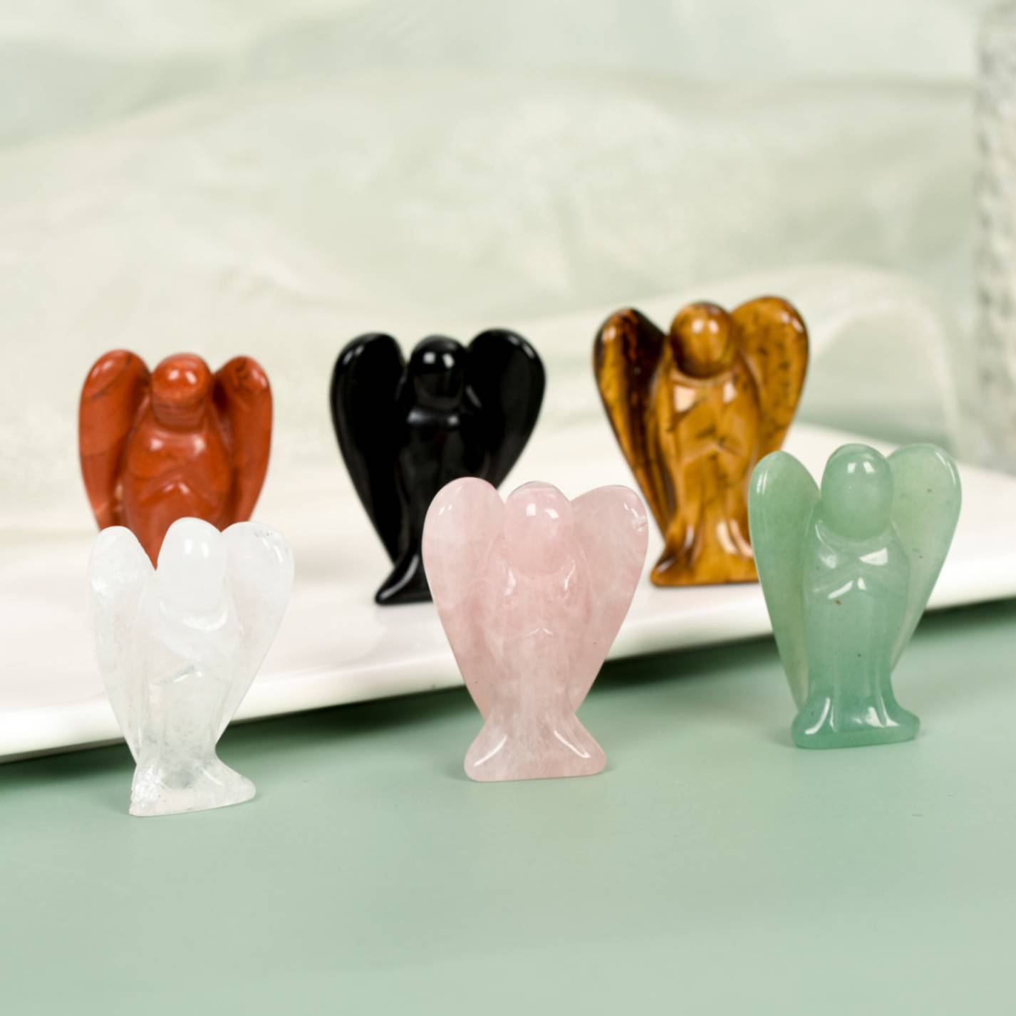 Crystal Angel Carvings