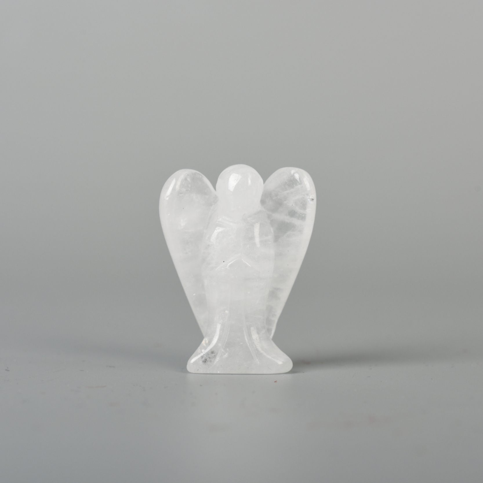 1.5'' Guardian Angel Crystal Carvings, Healing Crystal Angel Figurines