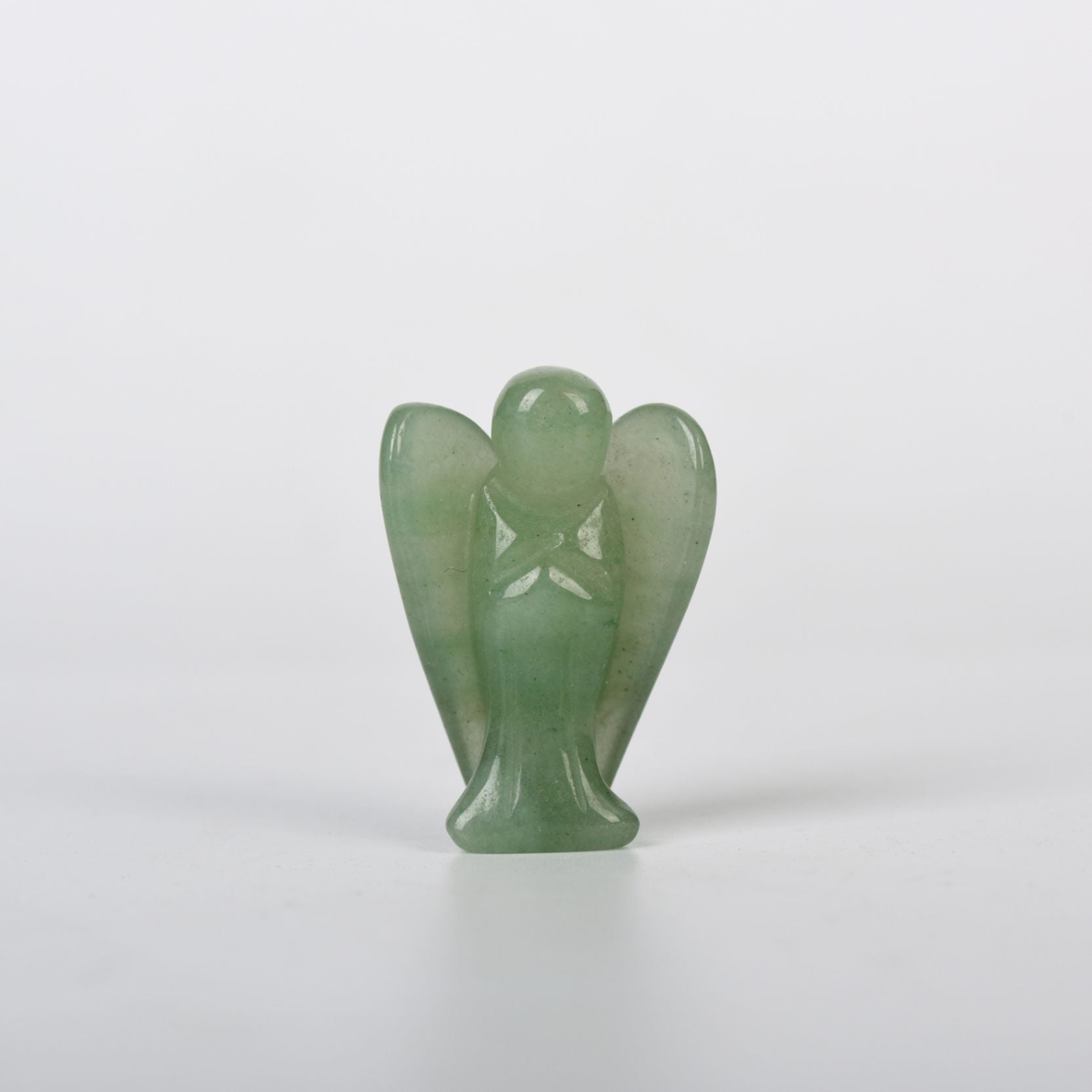 1.5'' Guardian Angel Crystal Carvings, Healing Crystal Angel Figurines
