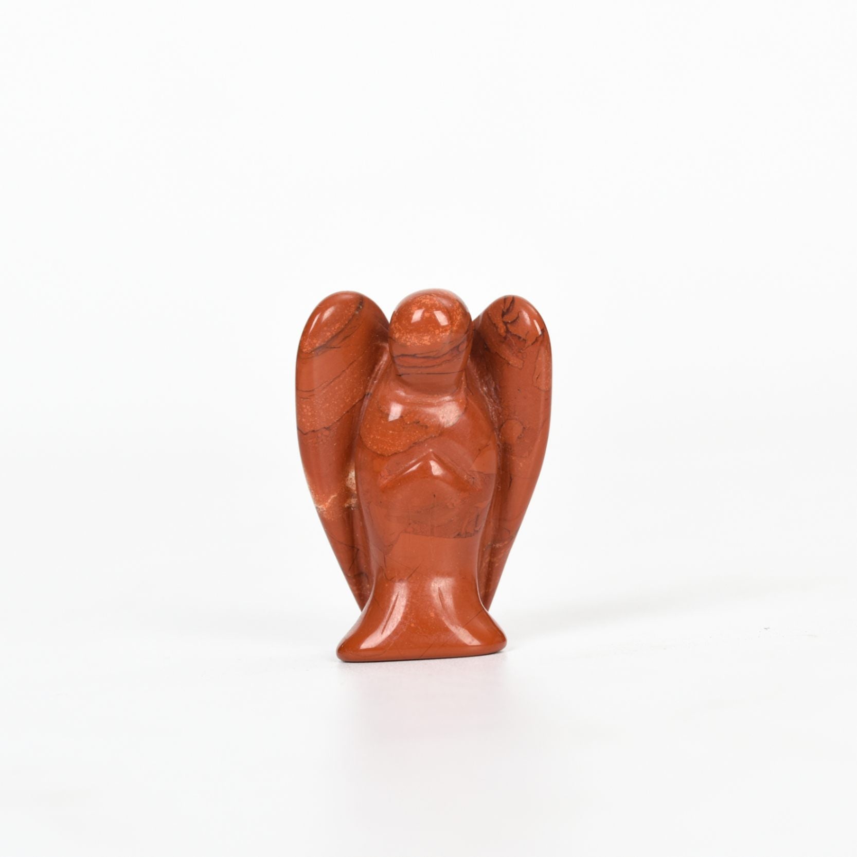 1.5'' Guardian Angel Crystal Carvings, Healing Crystal Angel Figurines
