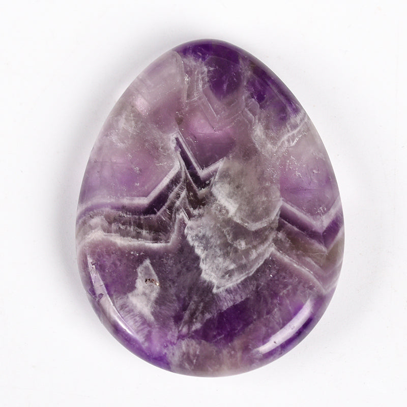 Crystal Worry Stone - Teardrop Shape