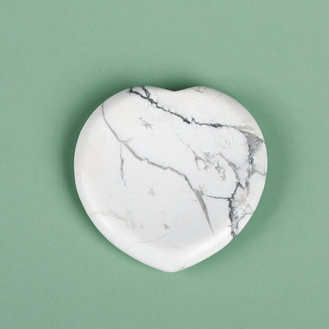 Crystal Worry Stone - Heart Shape