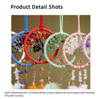 Crystal Tree of Life Dream Catcher Car Charm