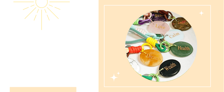 crystal keychains banner