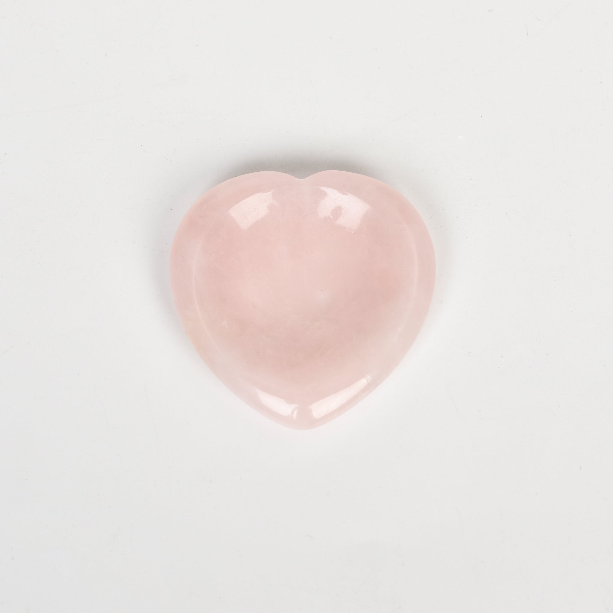 Crystal Worry Stone - Heart Shape