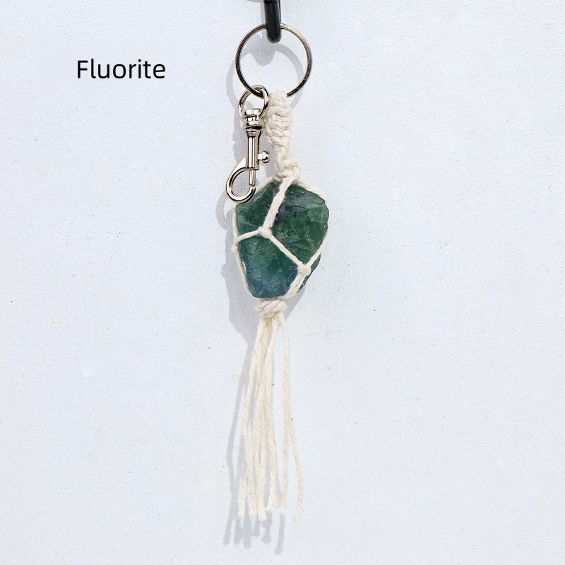 Fluorite Keychain
