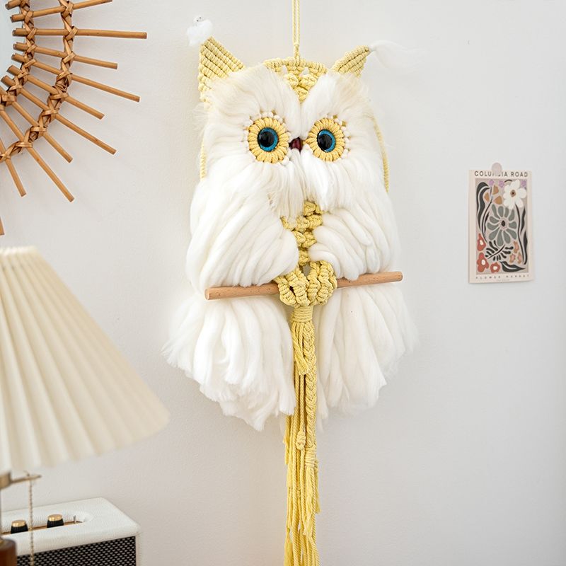 Macrame Owl Wall Hanging