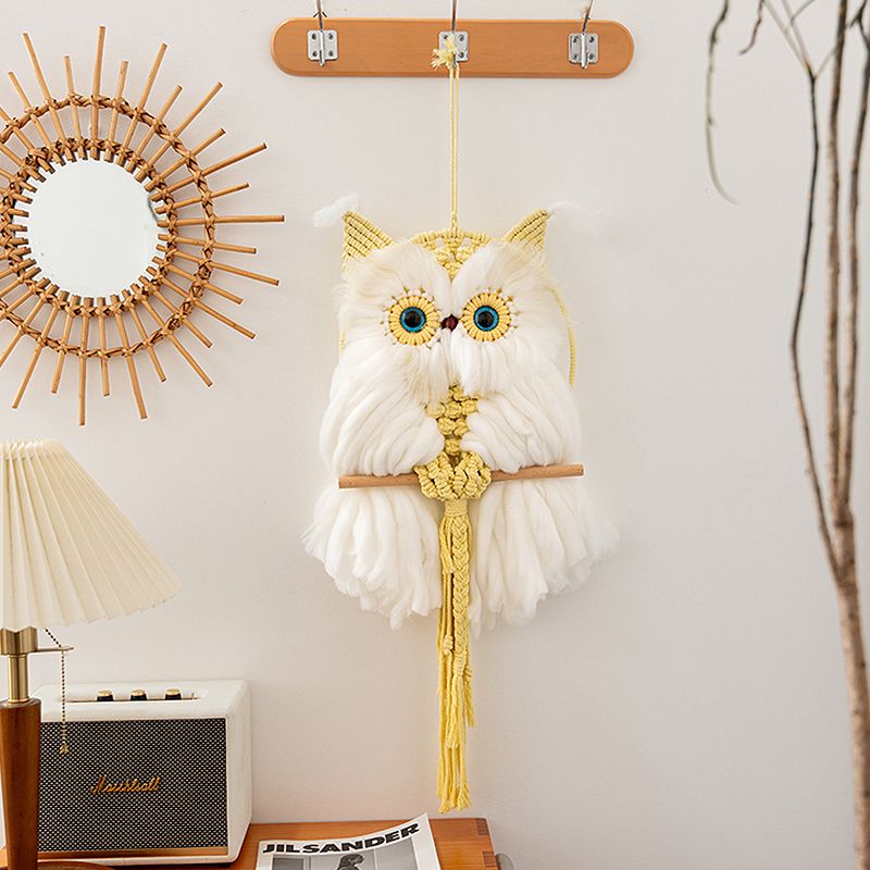 Macrame Owl Wall Hanging