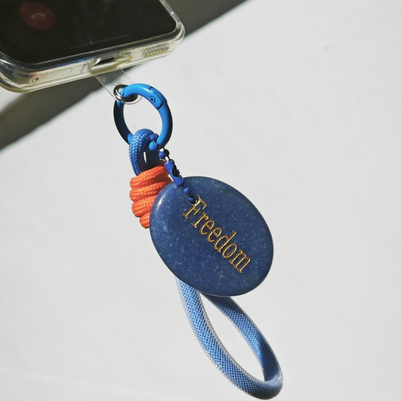 Worry Stone Bag Charm