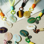 Worry Stone Bag Charm